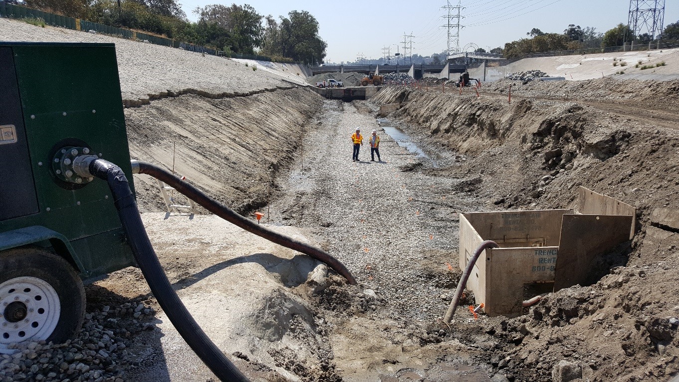 Subgrade approved and construction began