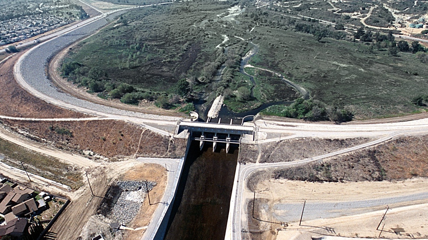 Whittier Narrows Arial View