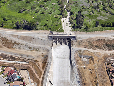 Whittier Narrows Arial View